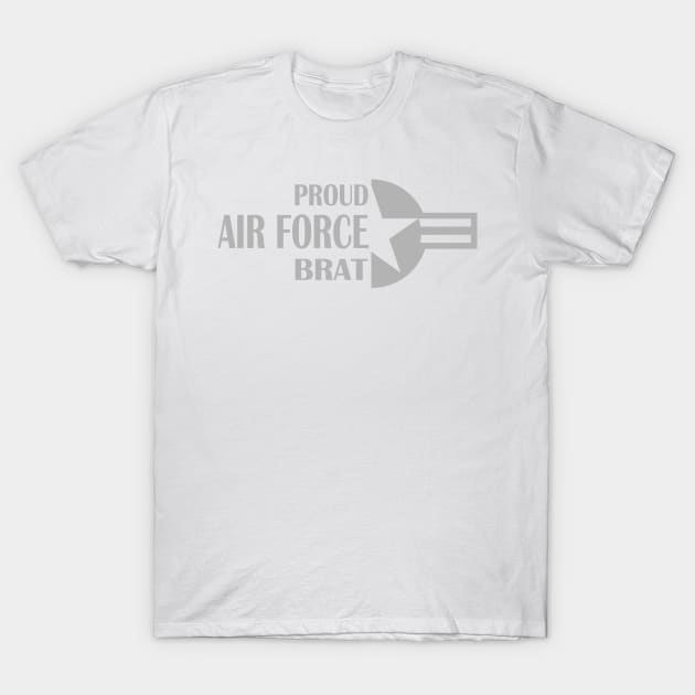 Proud Air Force Brat Roundel Star T-Shirt by Sneek661